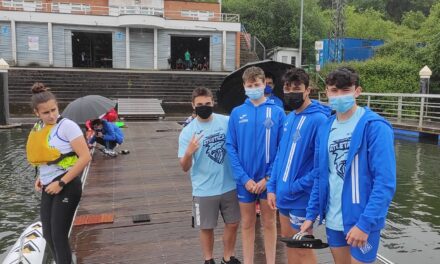 DOS PLATAS PARA EL FERTIBERIA ATLÉTICA EN EL CAMPEONATO DE ASTURIAS DE 1.000 METROS