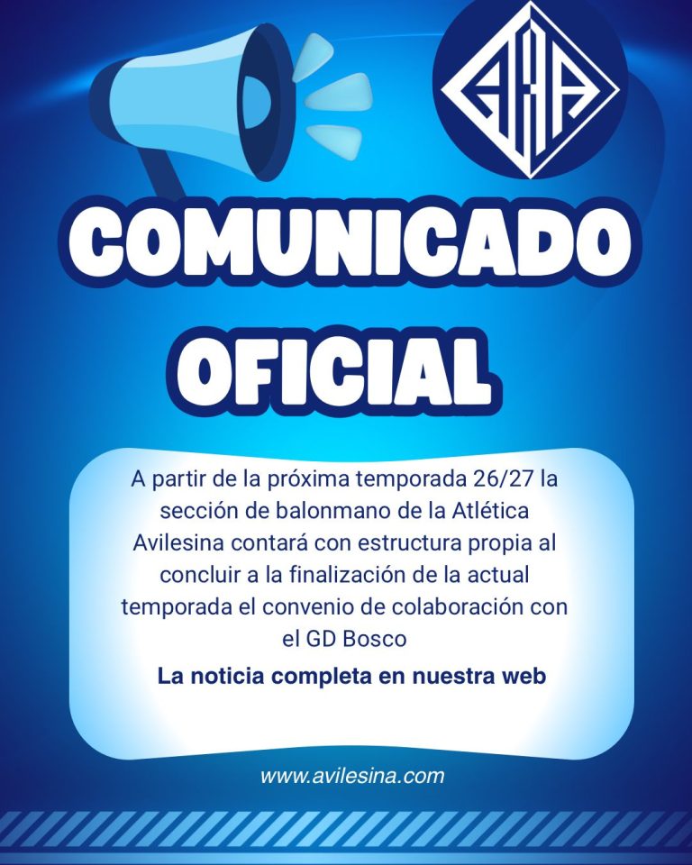 FINALIZACIÓN CONVENIO COLABORACIÓN GD BOSCO Y ATLÉTICA AVILESINA